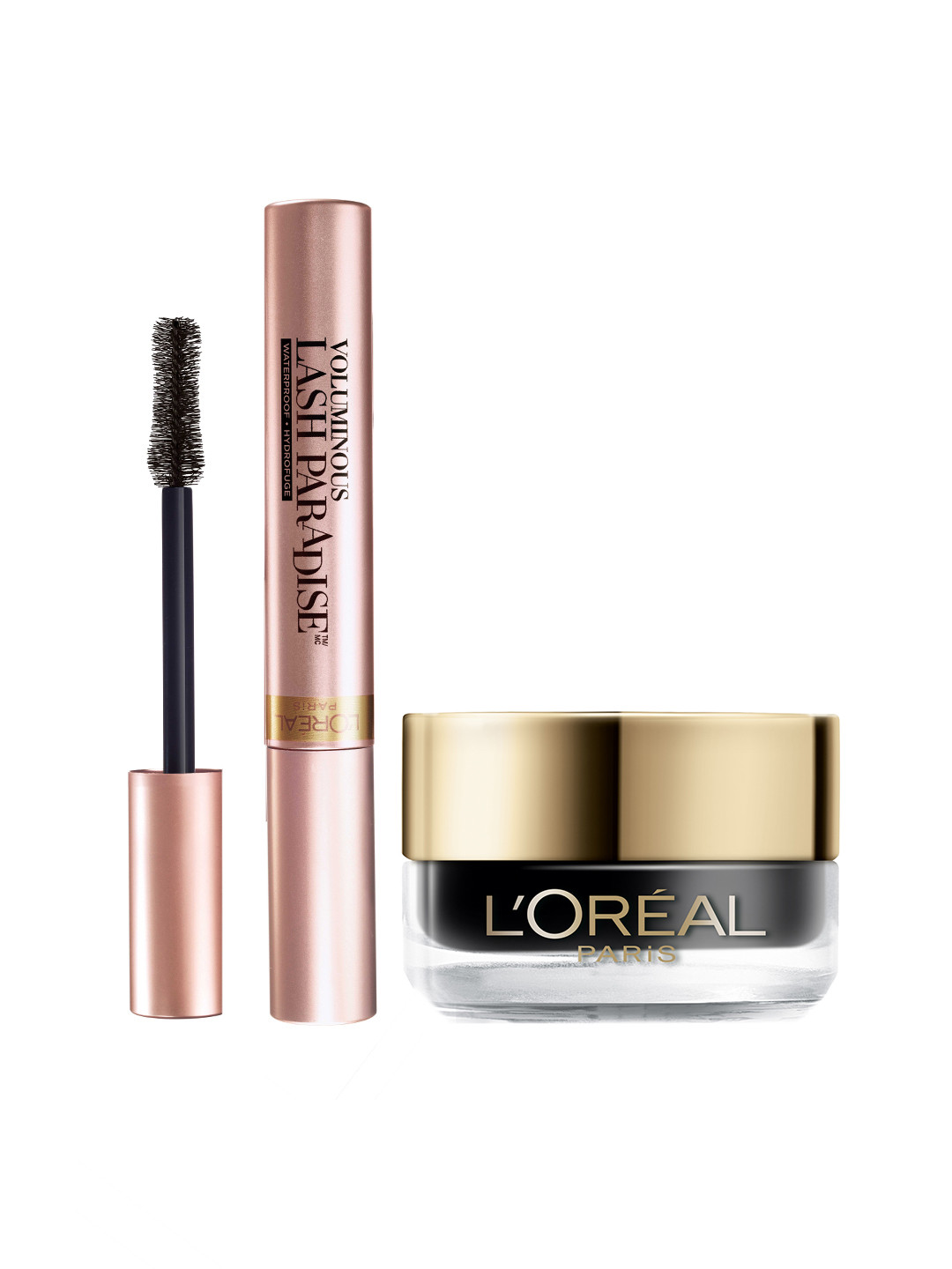 LOreal Paris Black Lash Paradise Mascara & Super Liner Gel Intenza Profound Black Set
LOreal Paris Black Lash Paradise Mascara & Super Liner Gel Intenza Profound Black Set