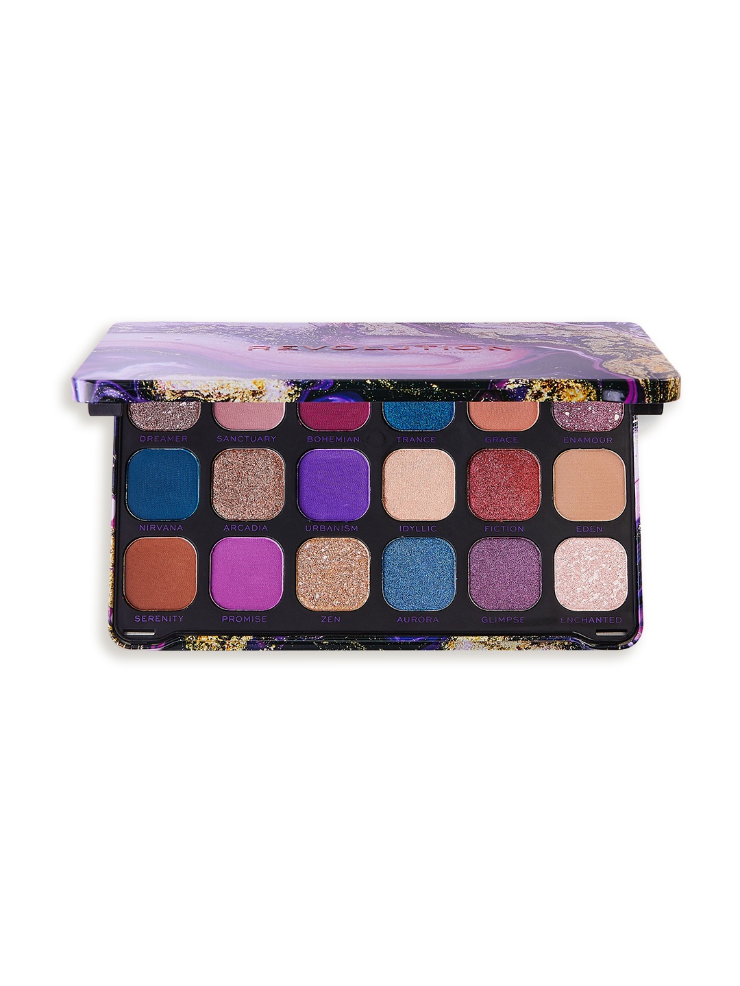 Makeup Revolution London Forever Flawless Utopia Eyeshadow Palette, Multi