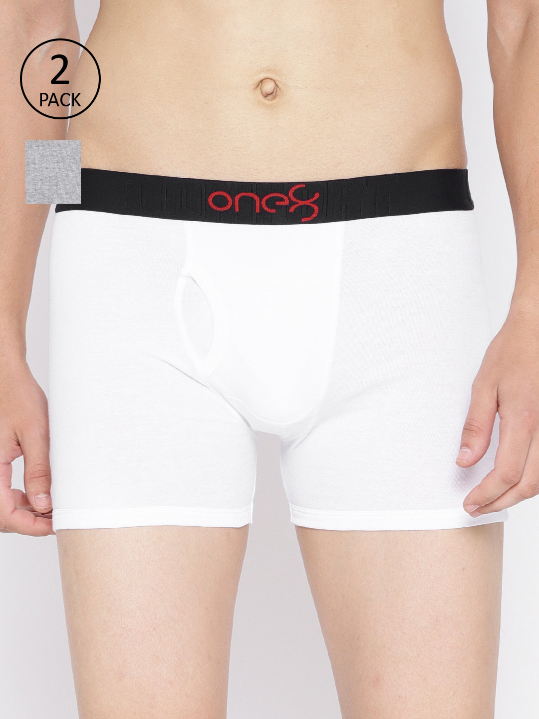 one8 by Virat Kohli Pack of 2 Men White & Grey Melange Solid Trunks 10526812-1-10526816-1
one8 by Virat Kohli Pack of 2 Men White & Grey Melange Solid Trunks 10526812-1-10526816-1