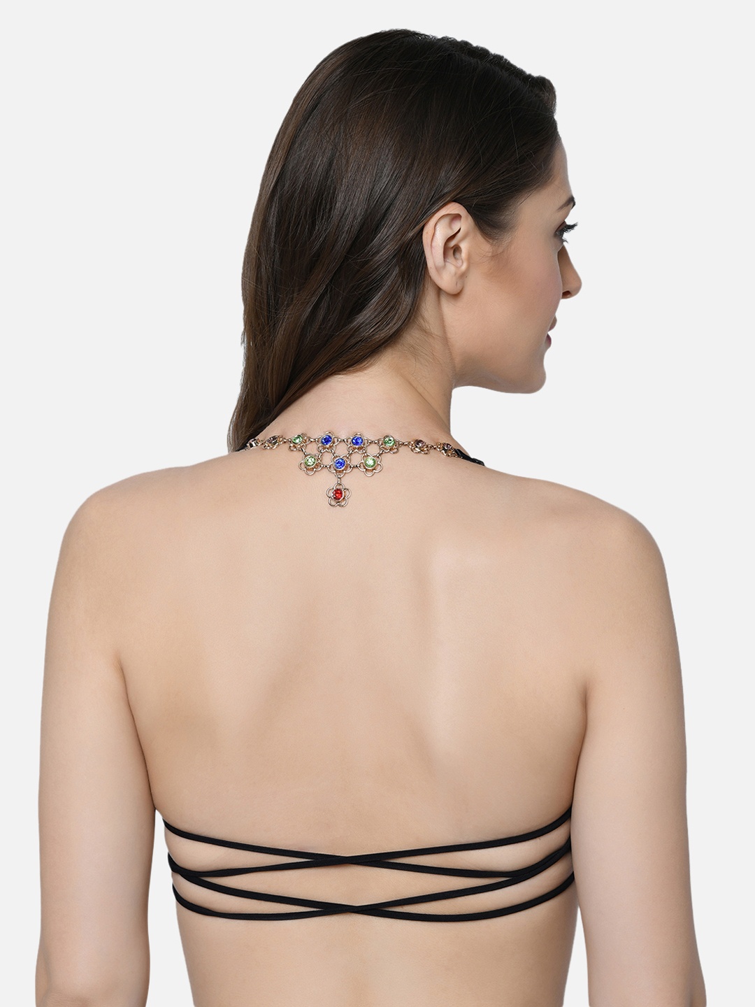 Da Intimo Black & Grey Animal Printed Heavily Padded Wired Styled Back Push Up Bra DI-1219
Da Intimo Black & Grey Animal Printed Heavily Padded Wired Styled Back Push Up Bra DI-1219