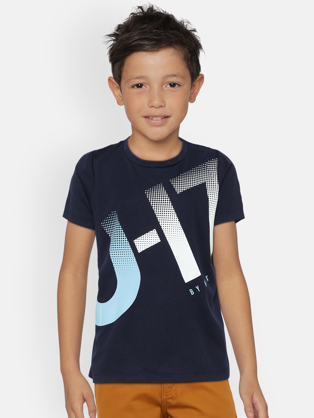 Hrx By Hrithik Roshan Boys Medieval Blue Printed Rapid-Dry Lifestyle T-shirts, Navy blue
Hrx By Hrithik Roshan Boys Medieval Blue Printed Rapid-Dry Lifestyle T-shirts, Navy blue