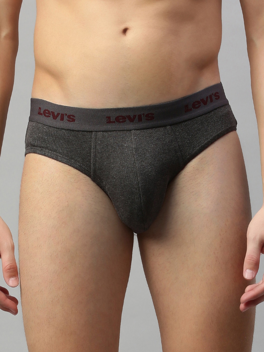Levis Pack of 2 Smartskin Technology Cotton Briefs with Tag Free Comfort #002A-BRIEF, Grey
Levis Pack of 2 Smartskin Technology Cotton Briefs with Tag Free Comfort #002A-BRIEF, Grey