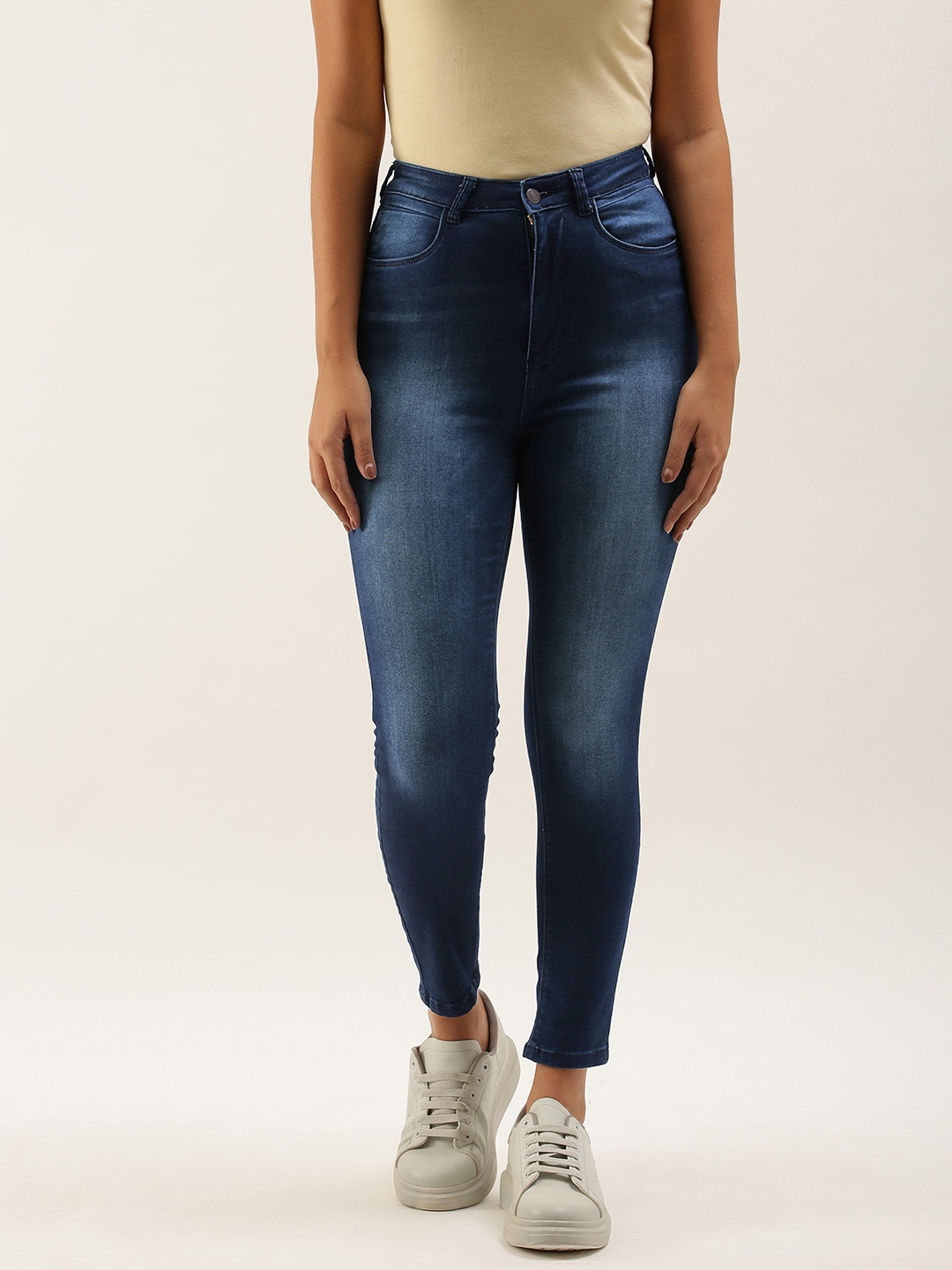 Flying Machine Women Blue Twiggy Super Skinny Fit High-Rise Heavy Fade Stretchable Jeans
Flying Machine Women Blue Twiggy Super Skinny Fit High-Rise Heavy Fade Stretchable Jeans