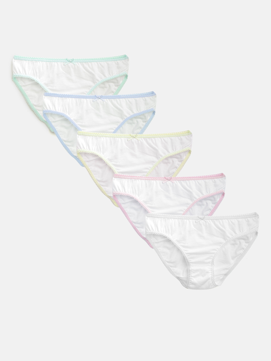 Marks & Spencer Girls Pack of 5 White Bikini Briefs T711213Z
Marks & Spencer Girls Pack of 5 White Bikini Briefs T711213Z