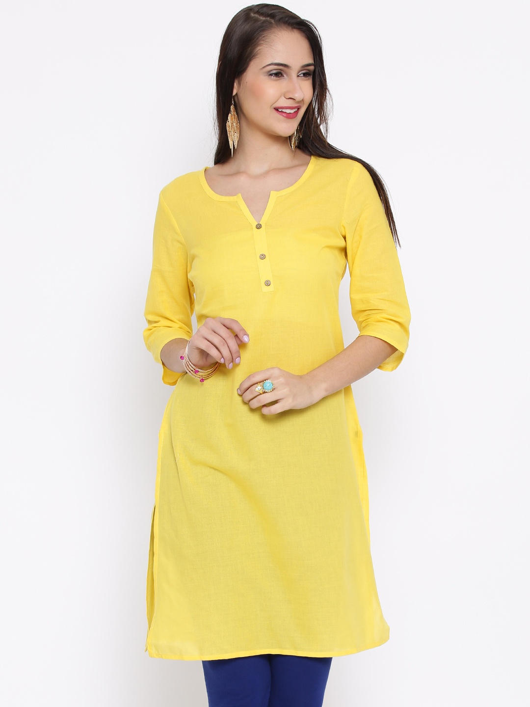 Aurelia Yellow Kurta