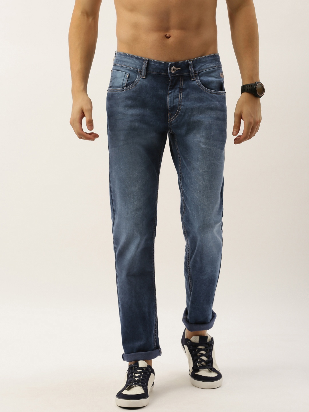 Flying Machine Men Blue Micheal Slim Tapered Fit Mid-Rise Clean Look Stretchable Jeans
Flying Machine Men Blue Micheal Slim Tapered Fit Mid-Rise Clean Look Stretchable Jeans