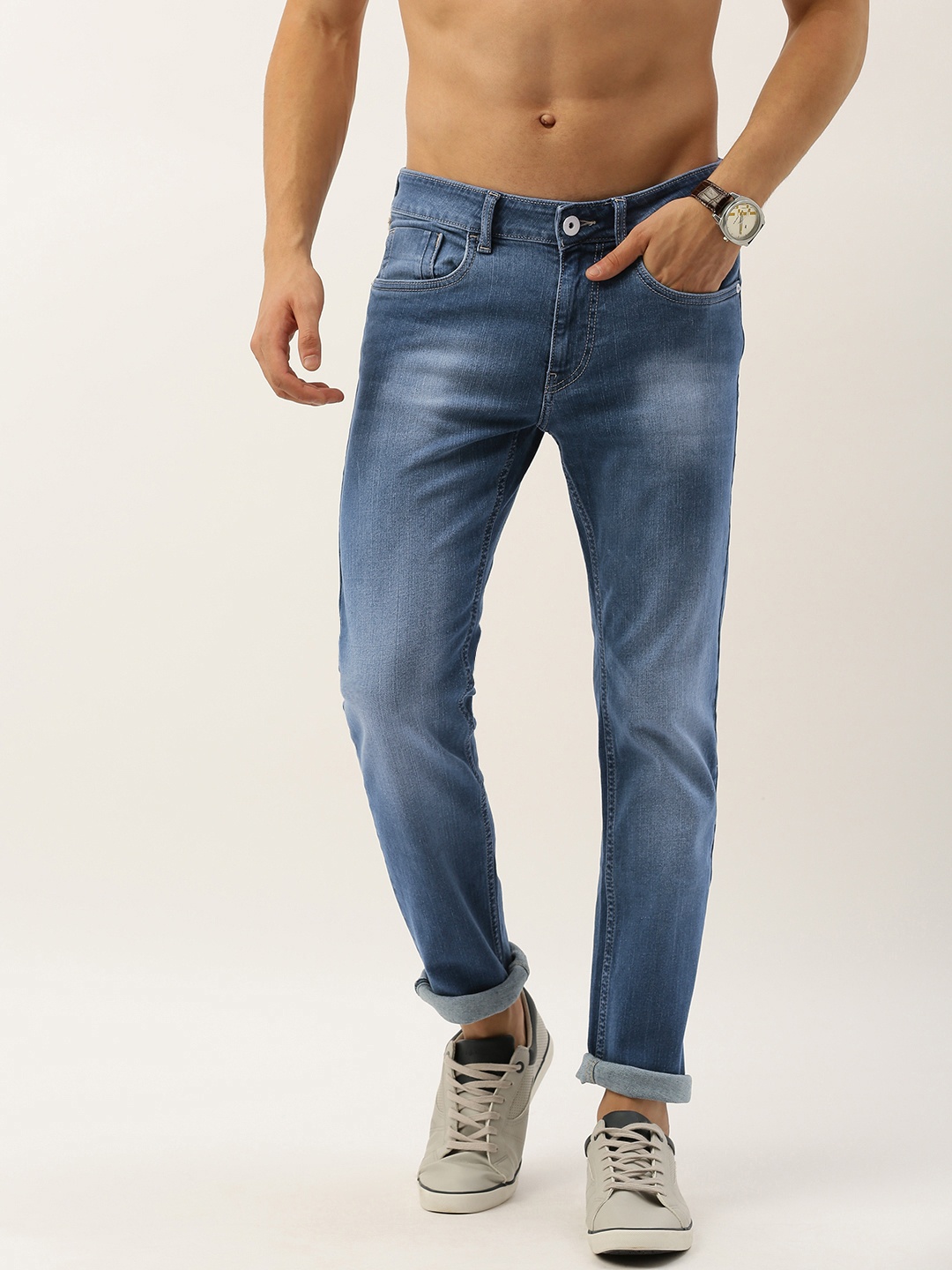 Flying Machine Men Blue Micheal Slim Tapered Fit Mid-Rise Clean Look Stretchable Jeans
Flying Machine Men Blue Micheal Slim Tapered Fit Mid-Rise Clean Look Stretchable Jeans