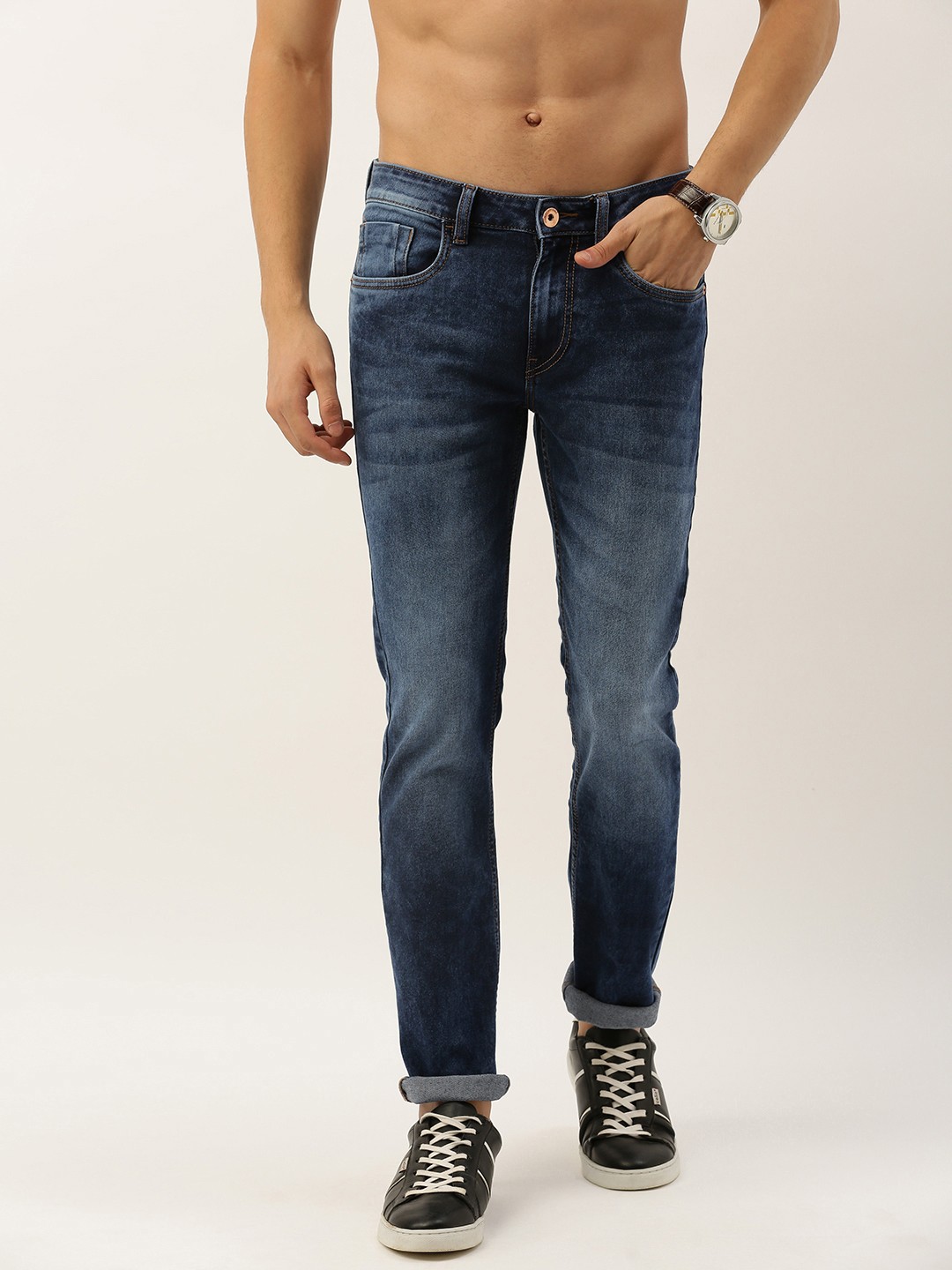 Flying Machine Men Blue Micheal Slim Tapered Fit Mid-Rise Clean Look Stretchable Jeans
Flying Machine Men Blue Micheal Slim Tapered Fit Mid-Rise Clean Look Stretchable Jeans