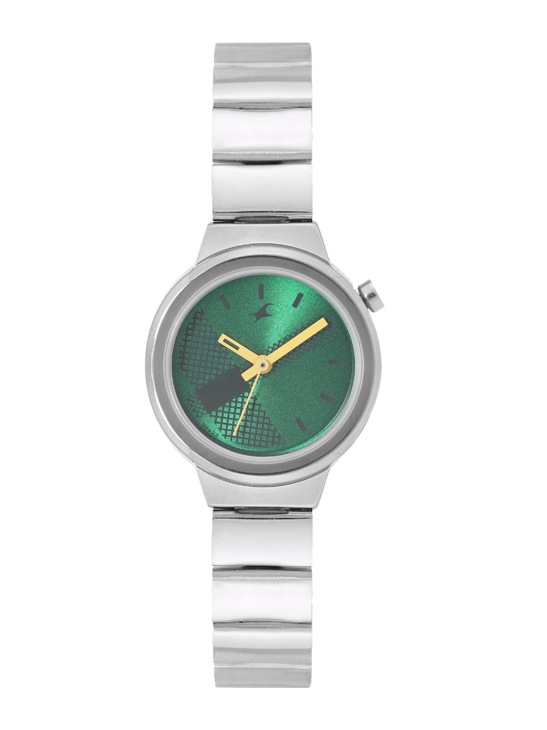 Fastrack Women Stainless Steel Bracelet Style Straps Analogue Watch- NL6149SM02_OR, Green
Fastrack Women Stainless Steel Bracelet Style Straps Analogue Watch- NL6149SM02_OR, Green