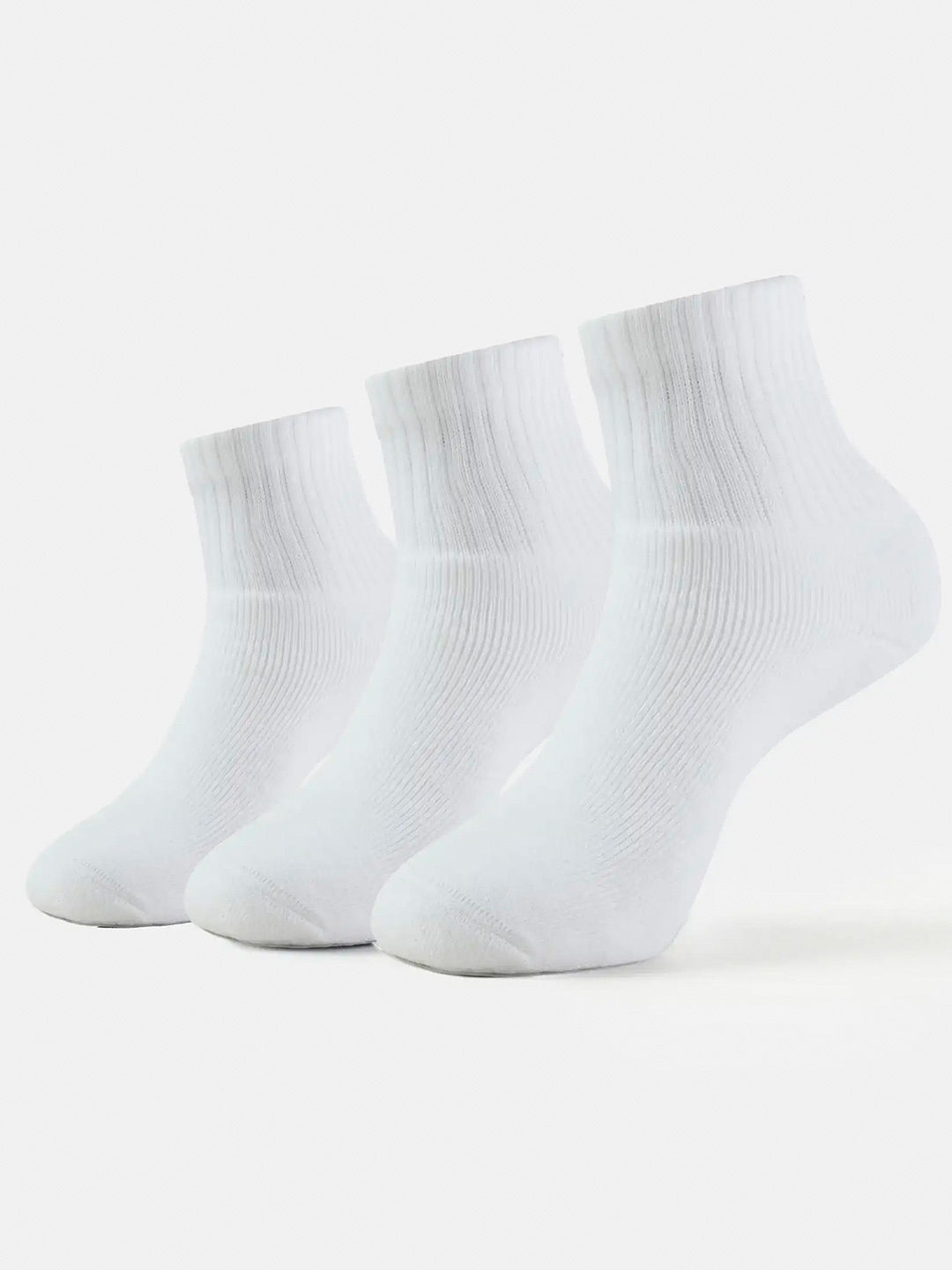 Jockey Pack of 3 Compact Cotton Terry Ankle Length Socks With StayFresh Treatment-7036, White
Jockey Pack of 3 Compact Cotton Terry Ankle Length Socks With StayFresh Treatment-7036, White