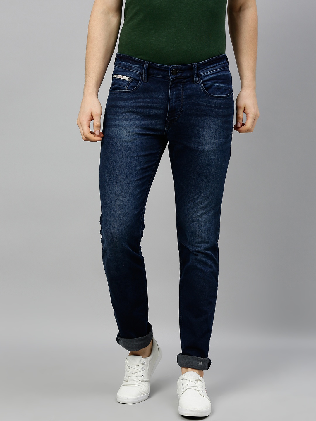 U.S. Polo Assn. Denim Co. Men Blue Brandon Slim Tapered Fit Mid-Rise Stretchable Jeans
U.S. Polo Assn. Denim Co. Men Blue Brandon Slim Tapered Fit Mid-Rise Stretchable Jeans