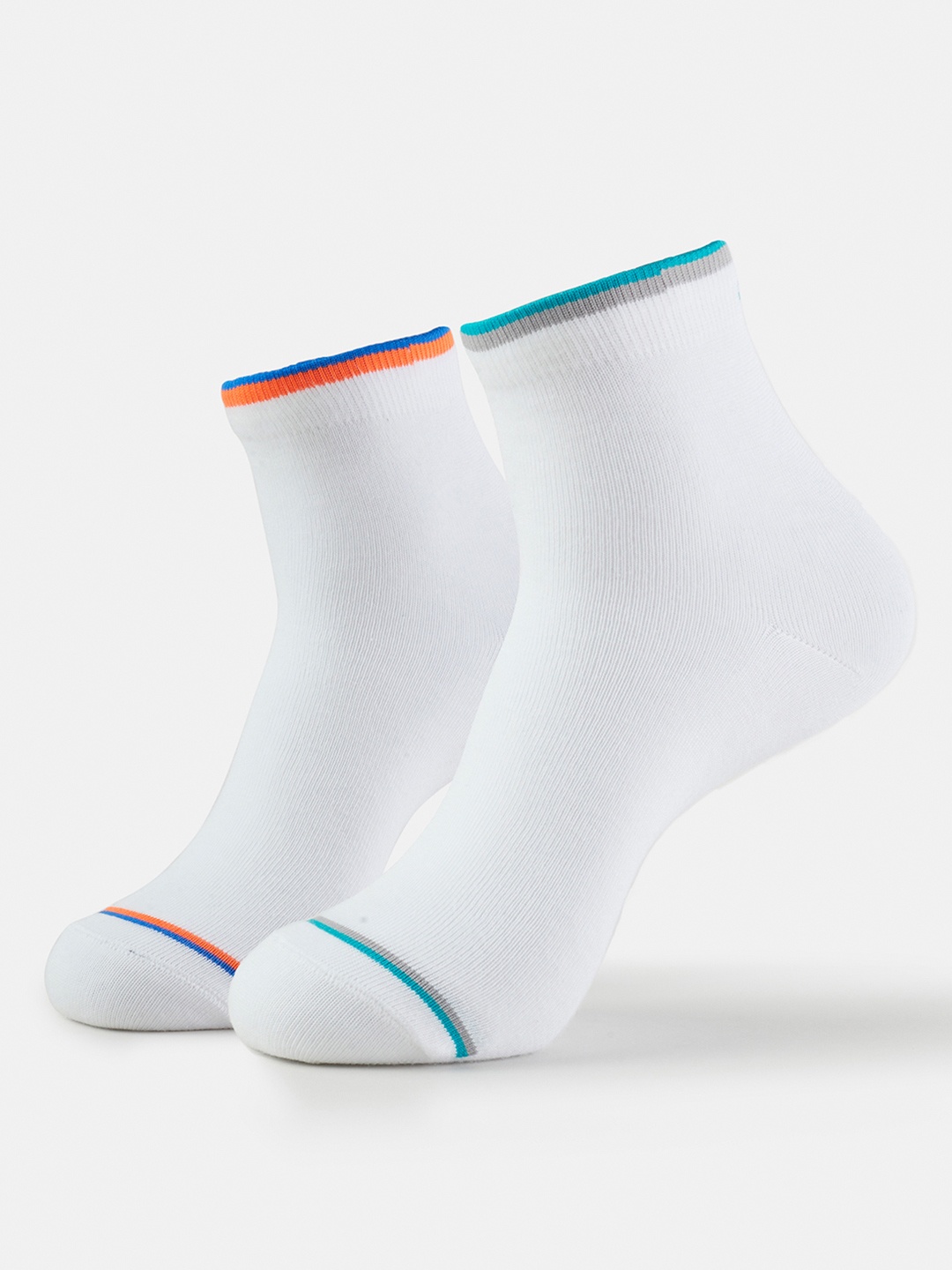 Jockey Pack Of 2 Compact Cotton Stretch Ankle Length Socks With StayFresh Treatment-7051, White
Jockey Pack Of 2 Compact Cotton Stretch Ankle Length Socks With StayFresh Treatment-7051, White