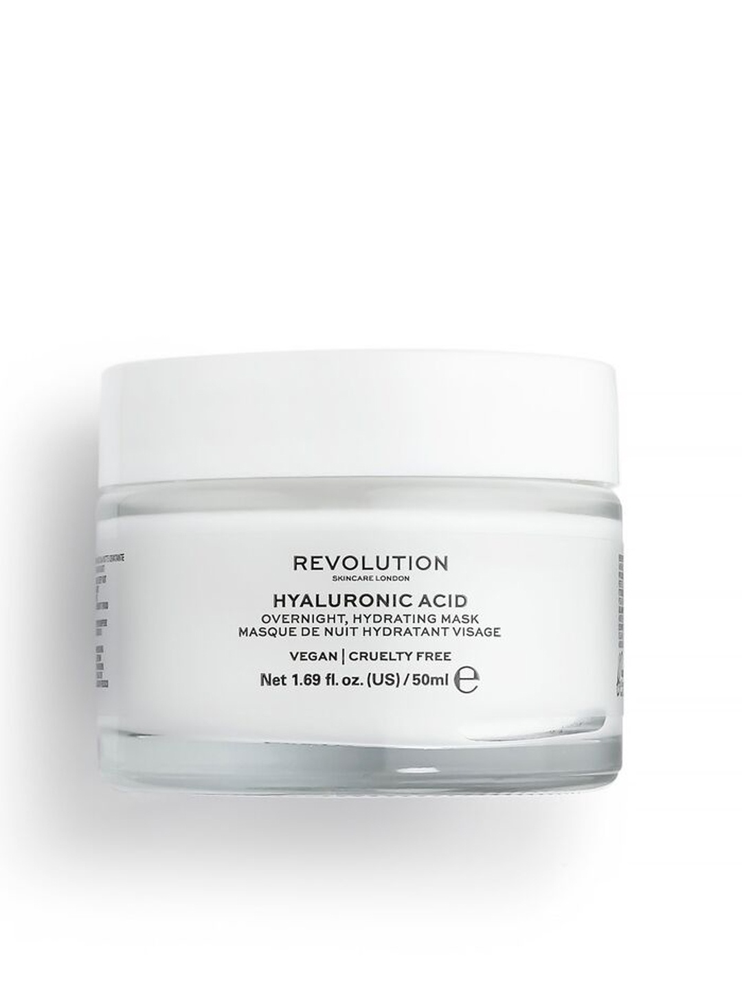 Makeup Revolution London Skincare Hyaluronic Acid Overnight Hydrating Face Mask 50 ml, White
Makeup Revolution London Skincare Hyaluronic Acid Overnight Hydrating Face Mask 50 ml, White