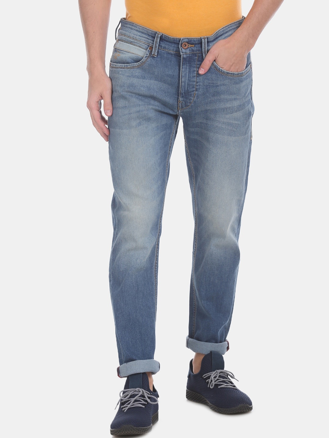 Flying Machine Men Blue Slim Fit Mid-Rise Clean Look Stretchable Sustainable Jeans
Flying Machine Men Blue Slim Fit Mid-Rise Clean Look Stretchable Sustainable Jeans