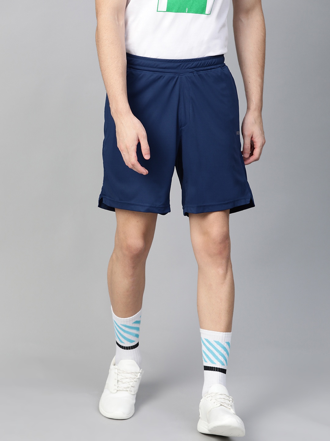 HRX by Hrithik Roshan Men Medieval Blue Solid Regular Fit Rapid-Dry Racket Sports Shorts, Navy blue
HRX by Hrithik Roshan Men Medieval Blue Solid Regular Fit Rapid-Dry Racket Sports Shorts, Navy blue