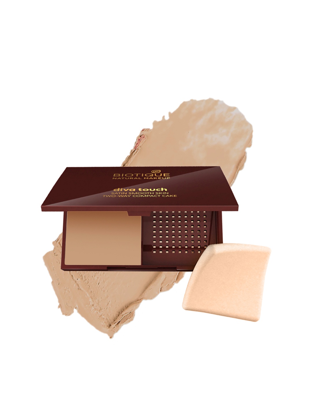 BIOTIQUE NATURAL MAKEUP Diva Touch Light Caramel Satin Smooth Skin 3-in-1 Compact C103, Brown
BIOTIQUE NATURAL MAKEUP Diva Touch Light Caramel Satin Smooth Skin 3-in-1 Compact C103, Brown