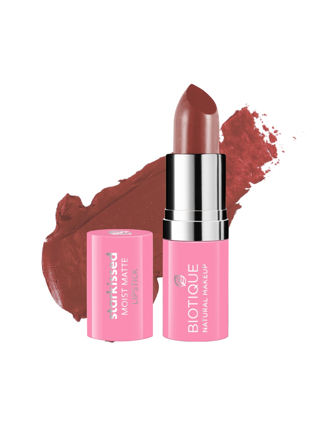 BIOTIQUE NATURAL MAKEUP Starkissed Sweet Nothings Moist Matte Lipstick P314, Burgundy
BIOTIQUE NATURAL MAKEUP Starkissed Sweet Nothings Moist Matte Lipstick P314, Burgundy