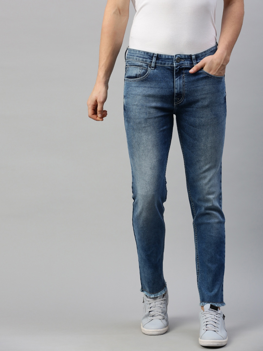 BEAT LONDON by PEPE JEANS Men Blue Vapour Slim Tapered Fit Clean Look Stretchable Jeans
BEAT LONDON by PEPE JEANS Men Blue Vapour Slim Tapered Fit Clean Look Stretchable Jeans