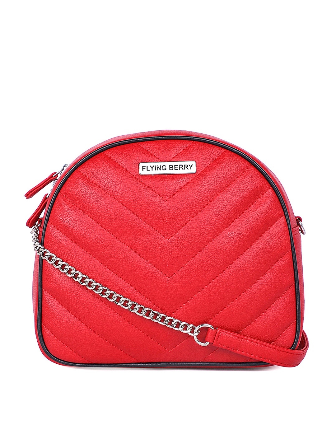 FLYING BERRY Red Solid Sling Bag
