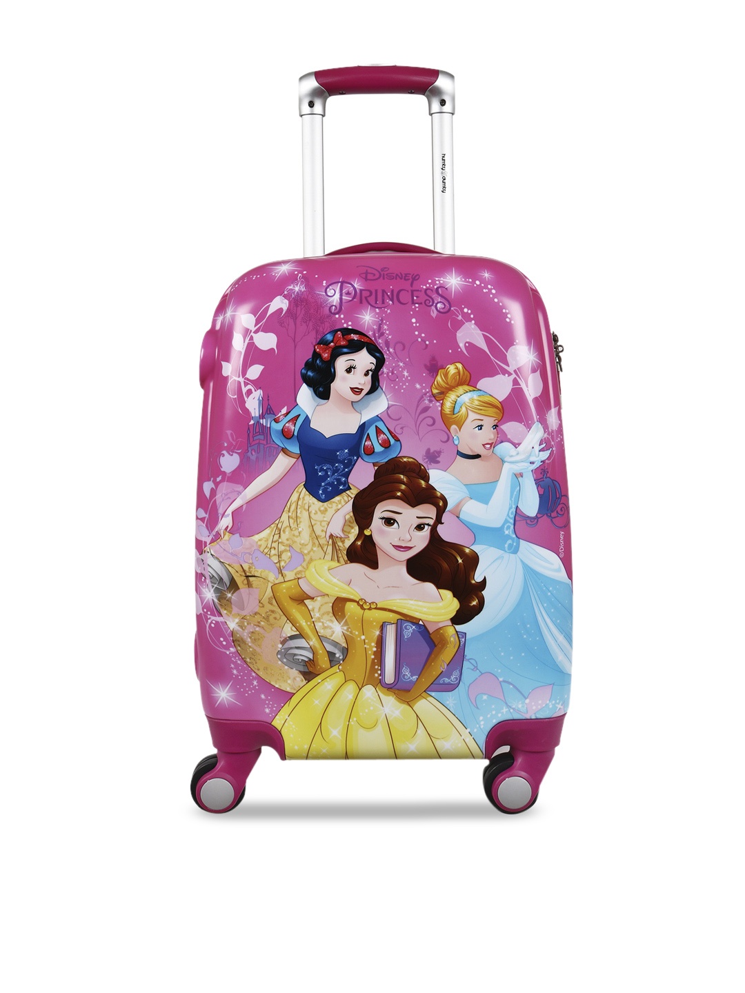 HUMTY DUMTY Girls Pink & Yellow Printed Princess Group Hard-Sided Cabin Trolley Suitcase
HUMTY DUMTY Girls Pink & Yellow Printed Princess Group Hard-Sided Cabin Trolley Suitcase