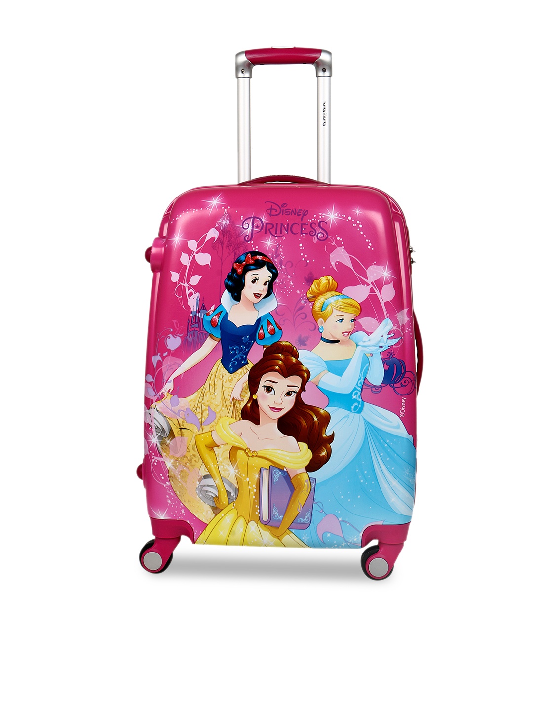 HUMTY DUMTY Girls Pink & Blue Princess Group Printed Hard-Sided Cabin Trolley Suitcase
HUMTY DUMTY Girls Pink & Blue Princess Group Printed Hard-Sided Cabin Trolley Suitcase
