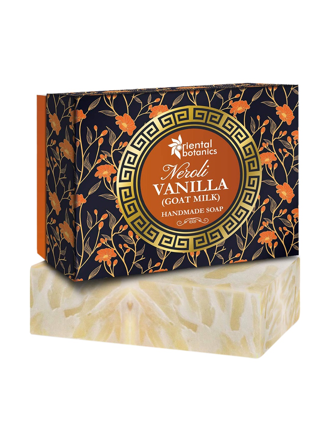 Oriental Botanics Unisex Neroli & Vanilla Goat Milk Handmade Luxury Soap 125gm, Brown
Oriental Botanics Unisex Neroli & Vanilla Goat Milk Handmade Luxury Soap 125gm, Brown