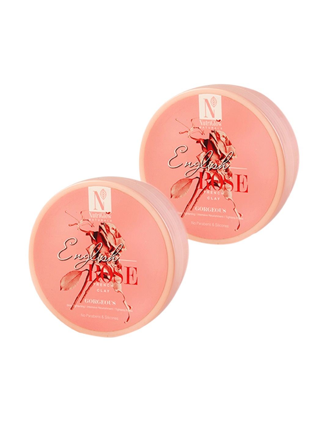 NutriGlow Naturals Pack of 2 English Rose French Clay Skin Nourishment 200g each, Cream
NutriGlow Naturals Pack of 2 English Rose French Clay Skin Nourishment 200g each, Cream