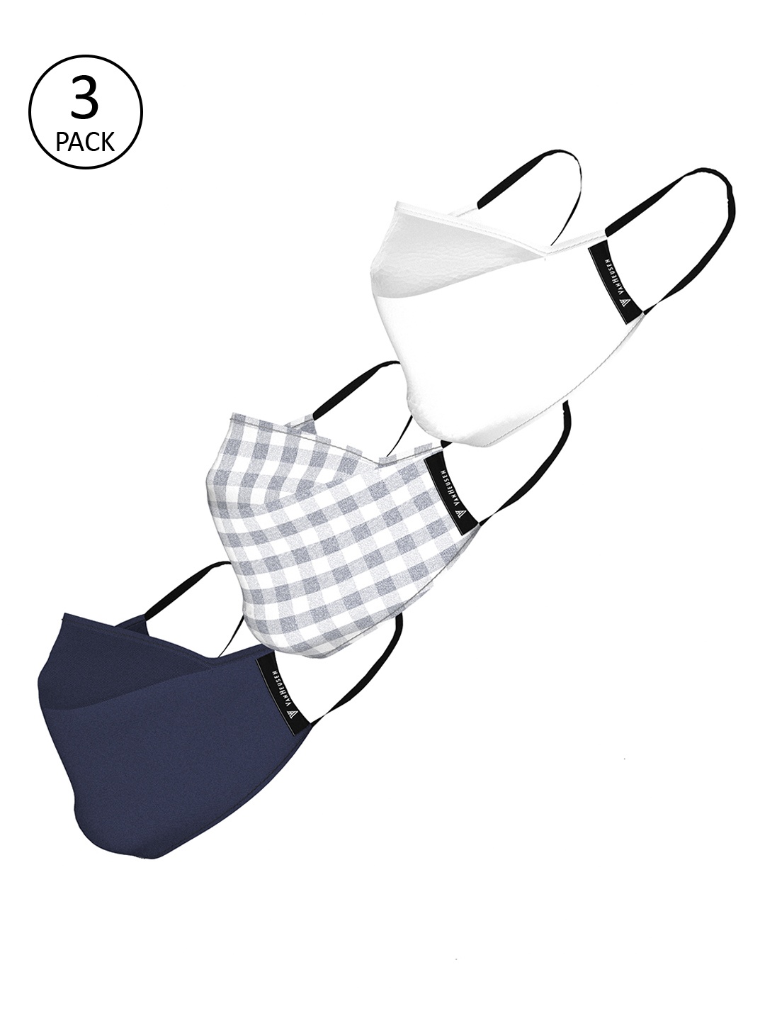 Van Heusen Men Assorted Pack of 3 Reusable 3-Layer Protech Anti Bacterial Outdoor Masks
Van Heusen Men Assorted Pack of 3 Reusable 3-Layer Protech Anti Bacterial Outdoor Masks