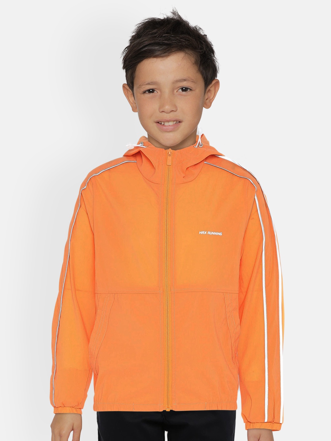 HRX by Hrithik Roshan Boys Sunset Orange Solid Rapid-Dry, Antimicrobial Active Jacket
HRX by Hrithik Roshan Boys Sunset Orange Solid Rapid-Dry, Antimicrobial Active Jacket
