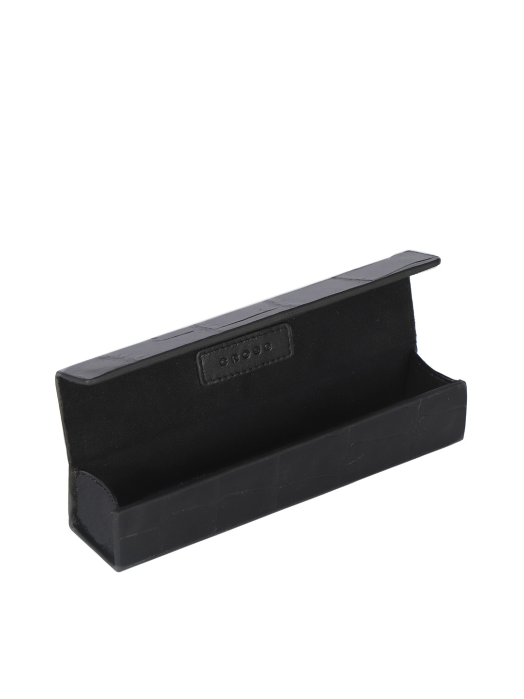 Cross Men Black Textured Leather Envelope