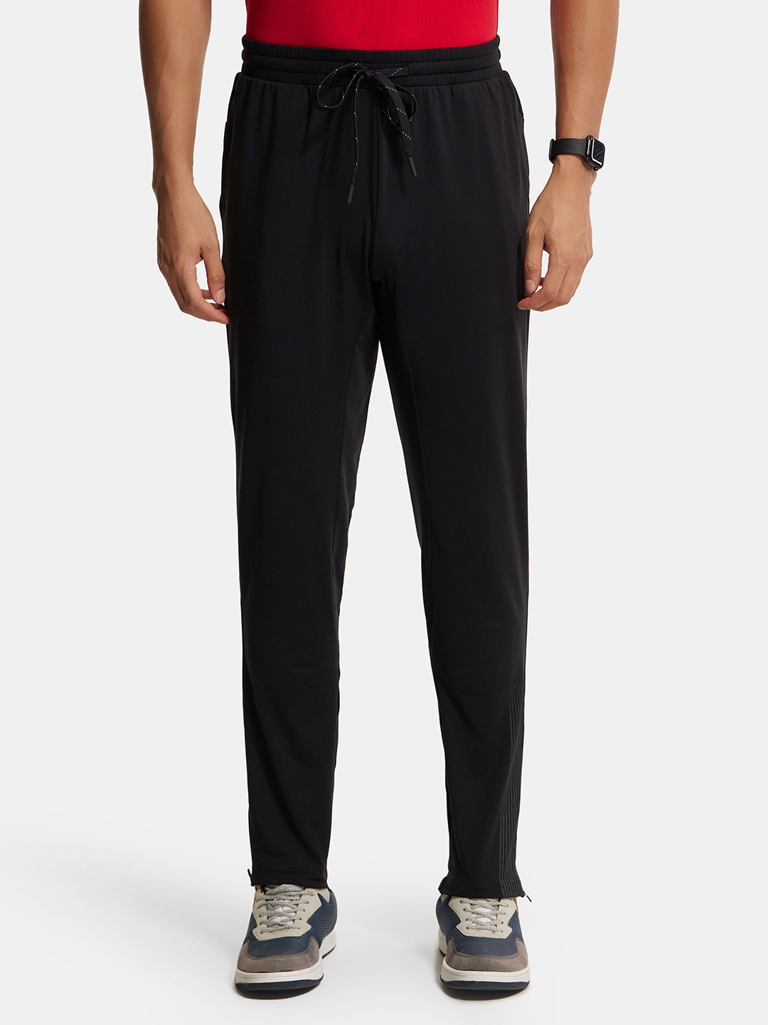 Soft Touch Microfiber Stretch Trackpant with Side Pockets and StayFresh Treatment-SP16, Black
Soft Touch Microfiber Stretch Trackpant with Side Pockets and StayFresh Treatment-SP16, Black