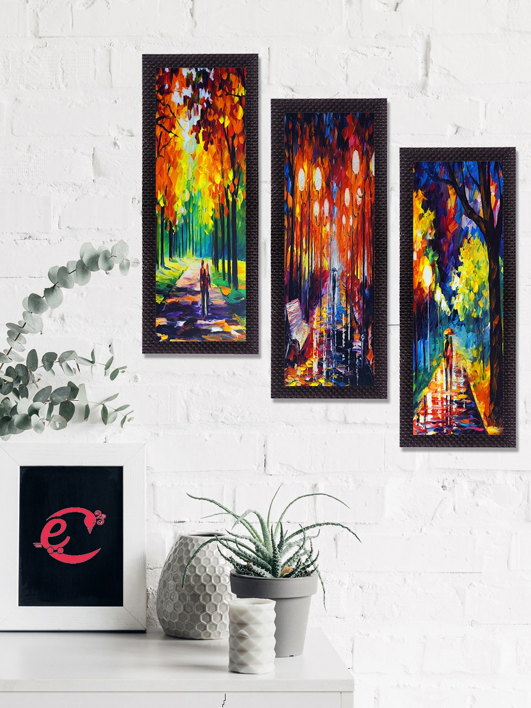 eCraftIndia Set Of 3 Orange & Blue Beautiful Loving Couple Satin Matt Texture UV Wall Art
eCraftIndia Set Of 3 Orange & Blue Beautiful Loving Couple Satin Matt Texture UV Wall Art