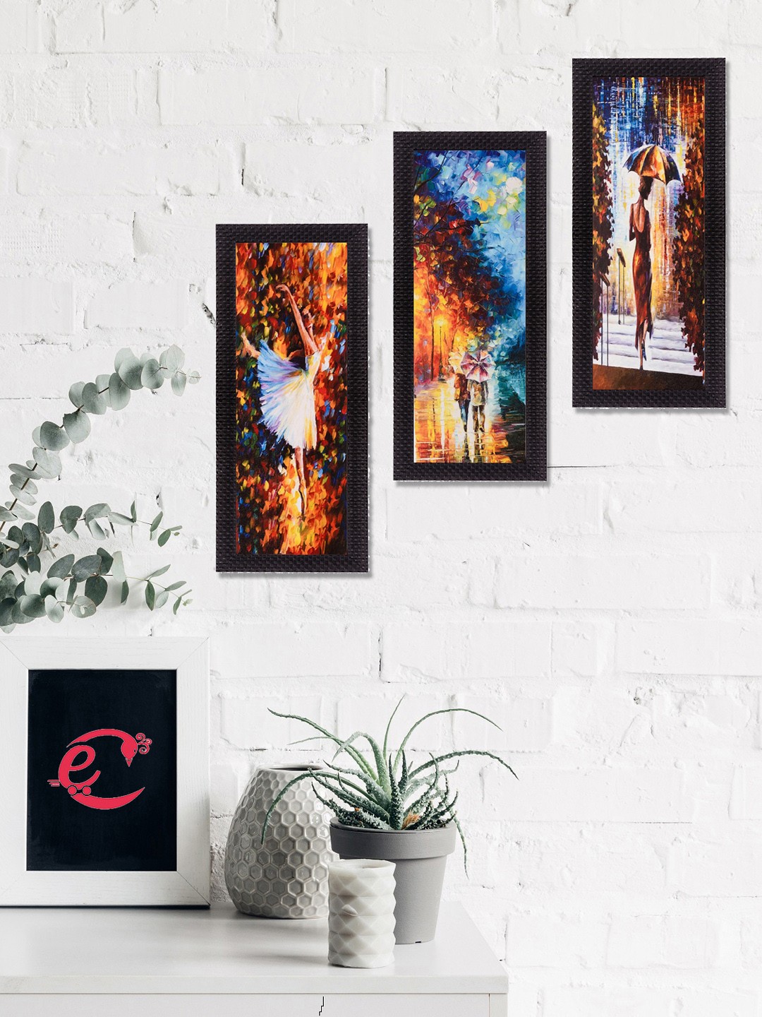 eCraftIndia Set Of 3 Orange & Blue Couple Love Moments Satin Matt Texture UV Wall Art
eCraftIndia Set Of 3 Orange & Blue Couple Love Moments Satin Matt Texture UV Wall Art
