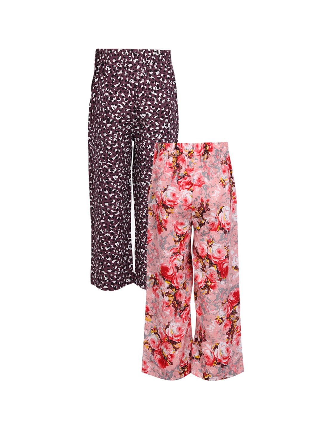 CUTECUMBER Girls Pack Of 2 Burgundy & Red Regular Fit Floral Printed Parallel Trousers, Purple
CUTECUMBER Girls Pack Of 2 Burgundy & Red Regular Fit Floral Printed Parallel Trousers, Purple