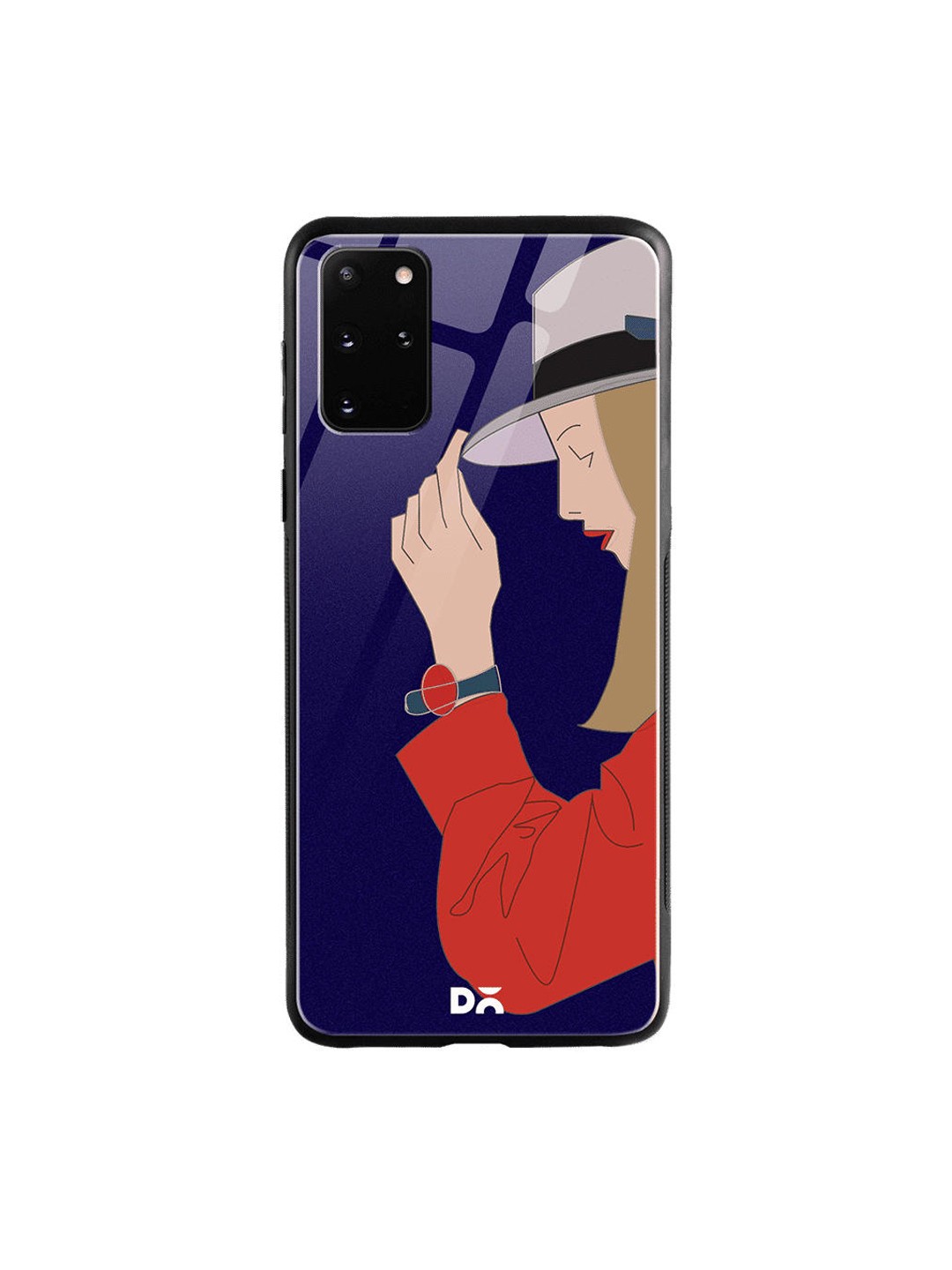 DailyObjects Navy Blue & Red Mademoiselle Samsung Galaxy S20 Plus Glass Mobile Cover
DailyObjects Navy Blue & Red Mademoiselle Samsung Galaxy S20 Plus Glass Mobile Cover