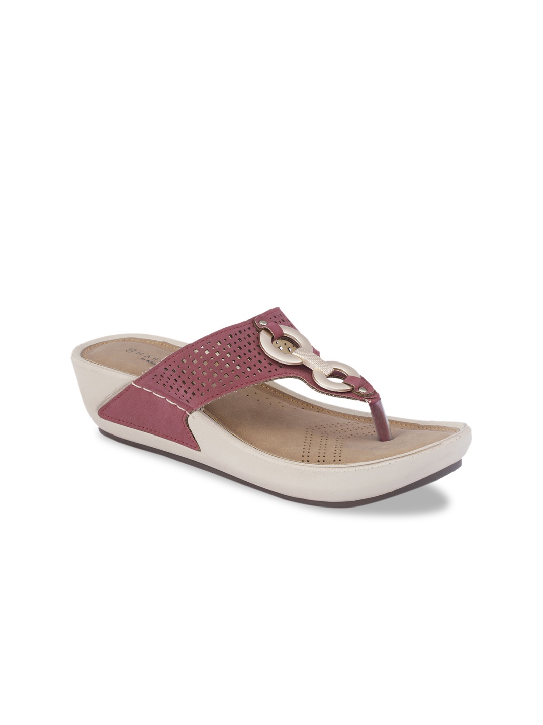Khadims Women Pink Solid Heels