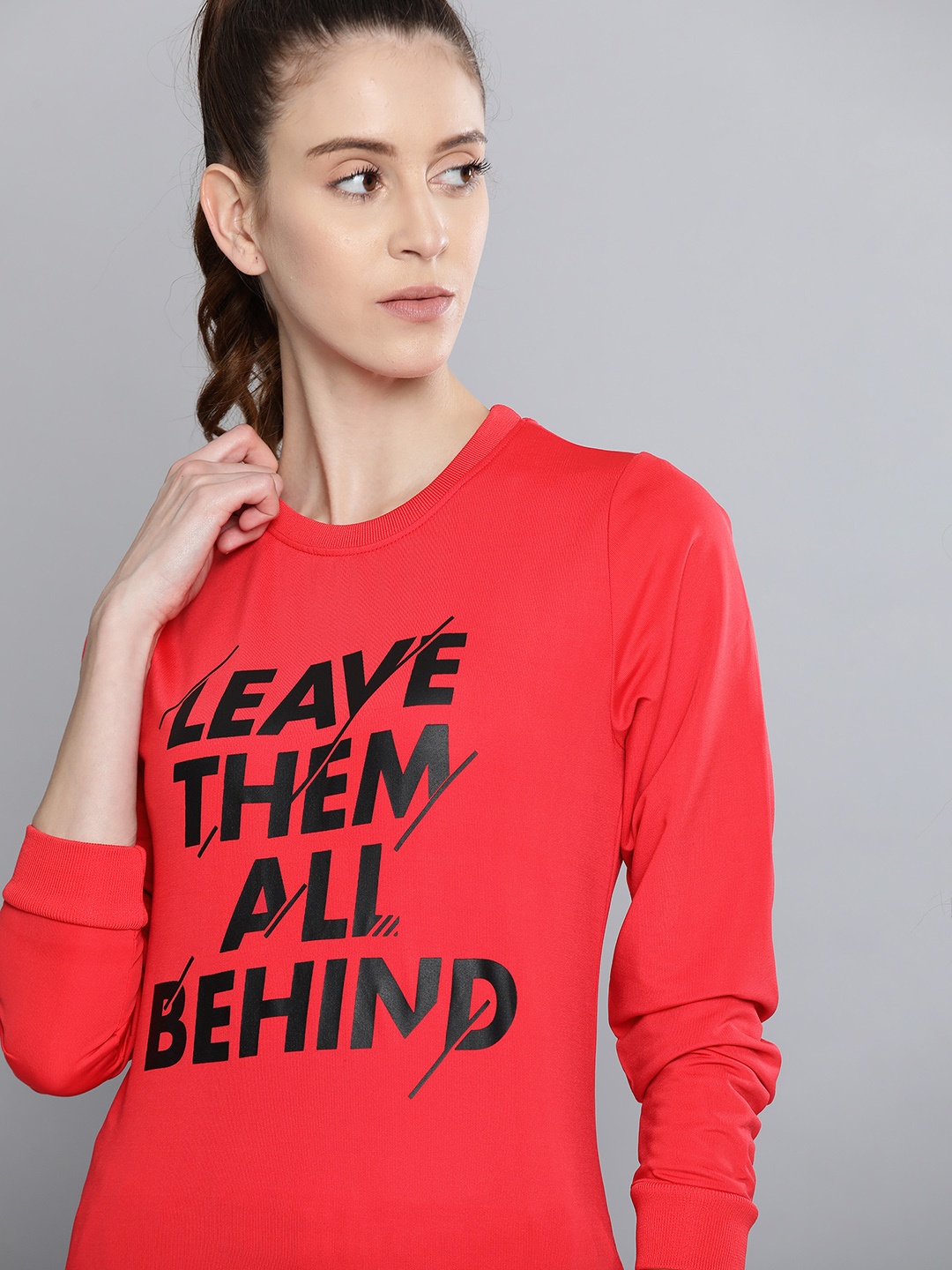 HRX by Hrithik Roshan Women Cherry Solid Rapid-dry Antimicrobial Running Sweatshirt, Red
HRX by Hrithik Roshan Women Cherry Solid Rapid-dry Antimicrobial Running Sweatshirt, Red