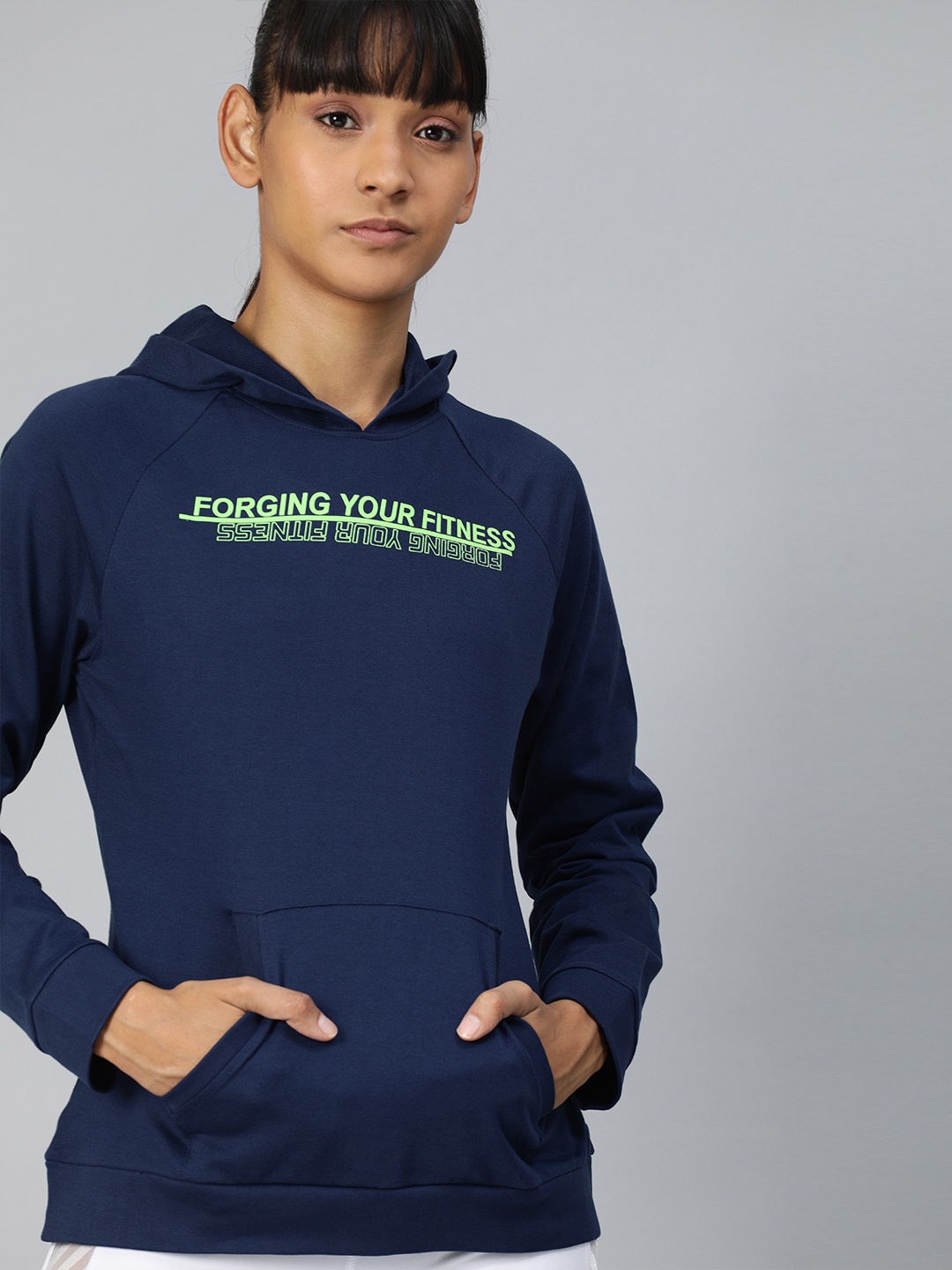 HRX by Hrithik Roshan Women Medieval Blue Solid Rapid-Dry Antimicrobial Training Sweatshirt, Navy blue
HRX by Hrithik Roshan Women Medieval Blue Solid Rapid-Dry Antimicrobial Training Sweatshirt, Navy blue