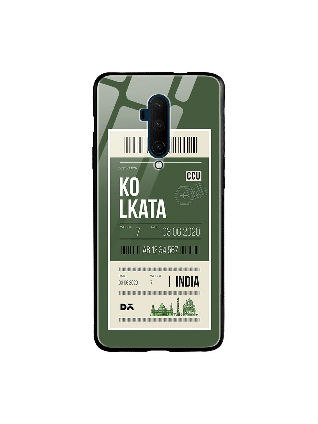DailyObjects Olive Green & Off-White Kolkata City Tag OnePlus 7T Pro Glass Mobile Cover
DailyObjects Olive Green & Off-White Kolkata City Tag OnePlus 7T Pro Glass Mobile Cover