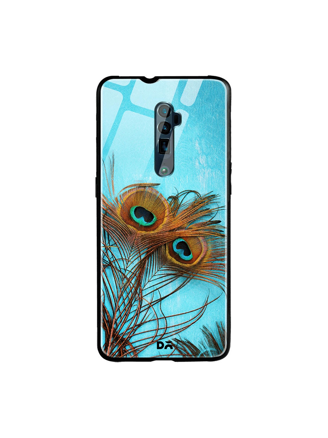 DailyObjects Turquoise Blue & Brown Three Peacock Feathers Oppo Reno 10X Zoom Glass Mobile Case
DailyObjects Turquoise Blue & Brown Three Peacock Feathers Oppo Reno 10X Zoom Glass Mobile Case