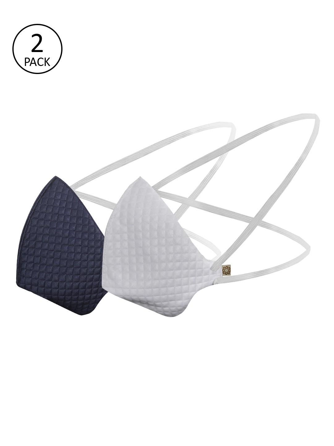 VASTRAMAY Adults Pack of 2 Reusable 3-Layers Quilted Head Band Outdoor Masks, Navy blue
VASTRAMAY Adults Pack of 2 Reusable 3-Layers Quilted Head Band Outdoor Masks, Navy blue