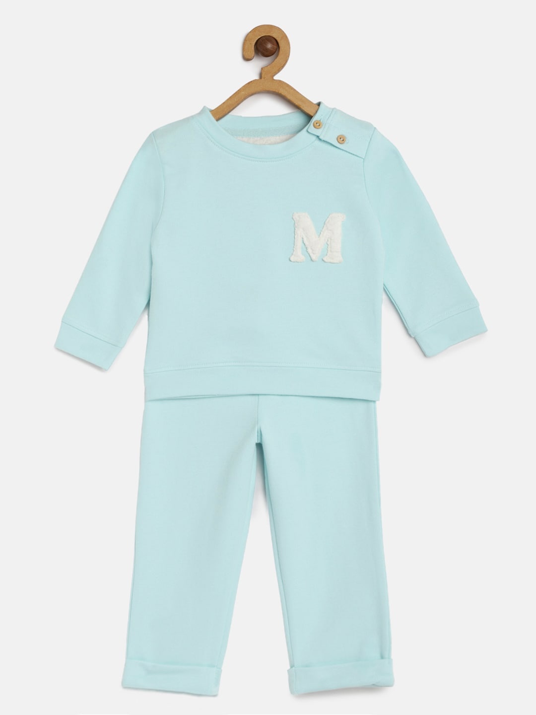 METRO KIDS COMPANY Boys Blue Organic Cotton Self Design Sustainable T-shirt with Pyjamas
METRO KIDS COMPANY Boys Blue Organic Cotton Self Design Sustainable T-shirt with Pyjamas