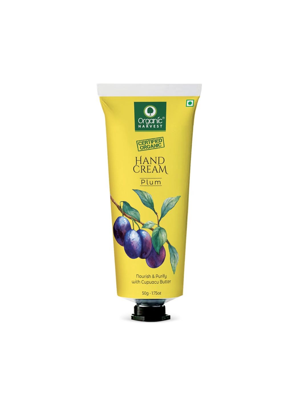 Organic Unisex Harvest Plum Nourish & Purify with Cupuacu Butter Hand Cream, 50 gm, Yellow
Organic Unisex Harvest Plum Nourish & Purify with Cupuacu Butter Hand Cream, 50 gm, Yellow