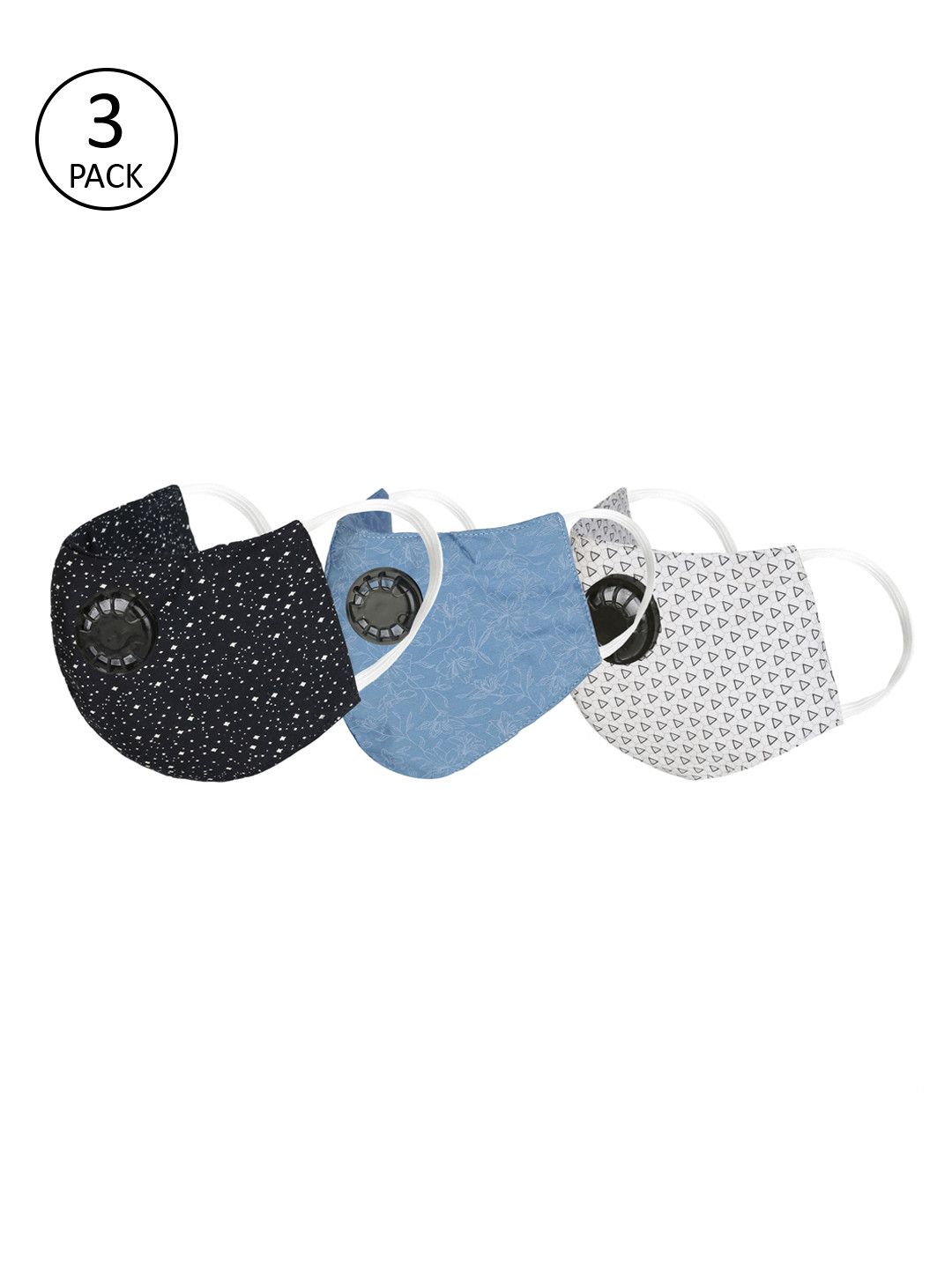 Balista Adults Pack of 3 Assorted 4-Ply Reusable Anti-Dust Outdoor Masks 
Balista Adults Pack of 3 Assorted 4-Ply Reusable Anti-Dust Outdoor Masks