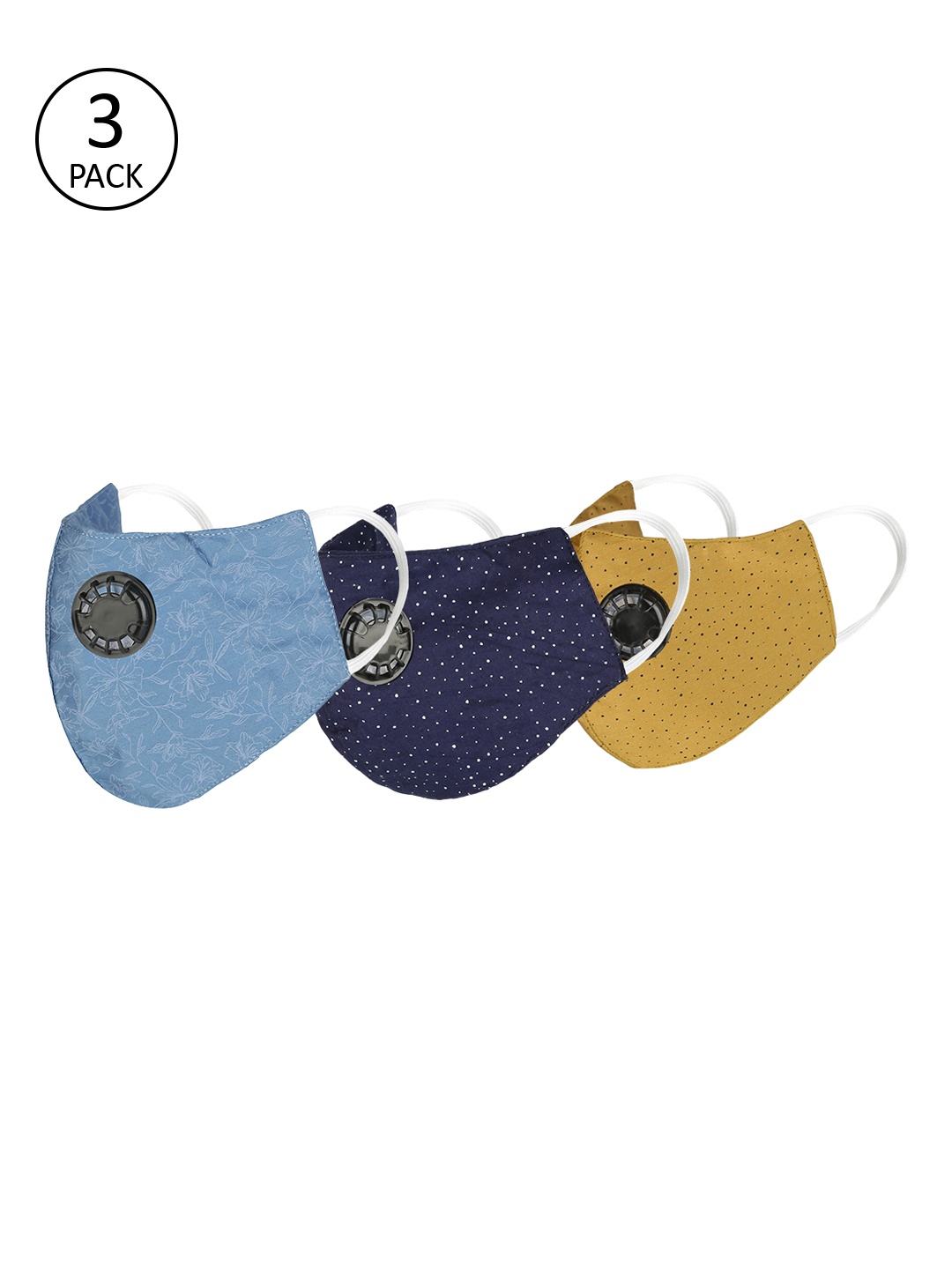 Balista Unisex Pack of 4 Pcs Assorted Reusable 4-Ply Protective Outdoor Masks With Valve
Balista Unisex Pack of 4 Pcs Assorted Reusable 4-Ply Protective Outdoor Masks With Valve