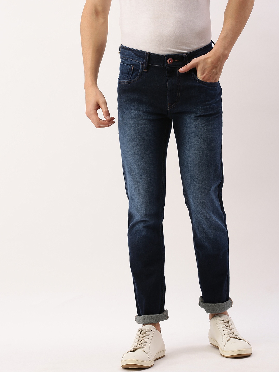 Flying Machine Men Blue Michael Slim Tapered Fit Mid-Rise Clean Look Stretchable Jeans
Flying Machine Men Blue Michael Slim Tapered Fit Mid-Rise Clean Look Stretchable Jeans
