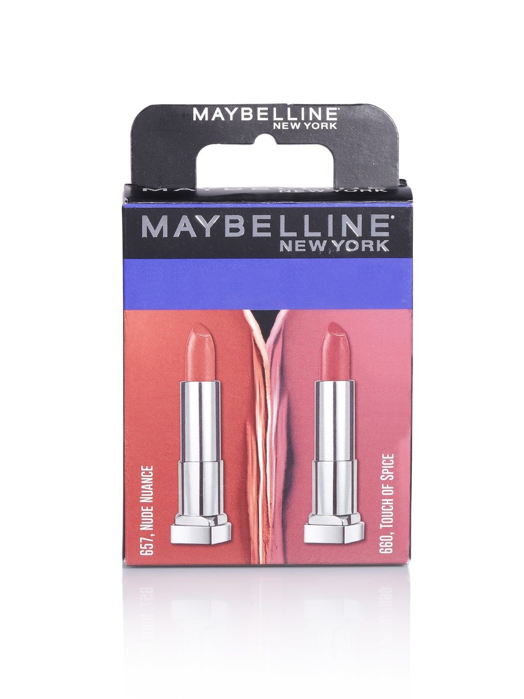 Maybelline New York Set of 2 Creamy Matte Lipsticks - Nude Nuance & Touch of Spice, Pink
Maybelline New York Set of 2 Creamy Matte Lipsticks - Nude Nuance & Touch of Spice, Pink