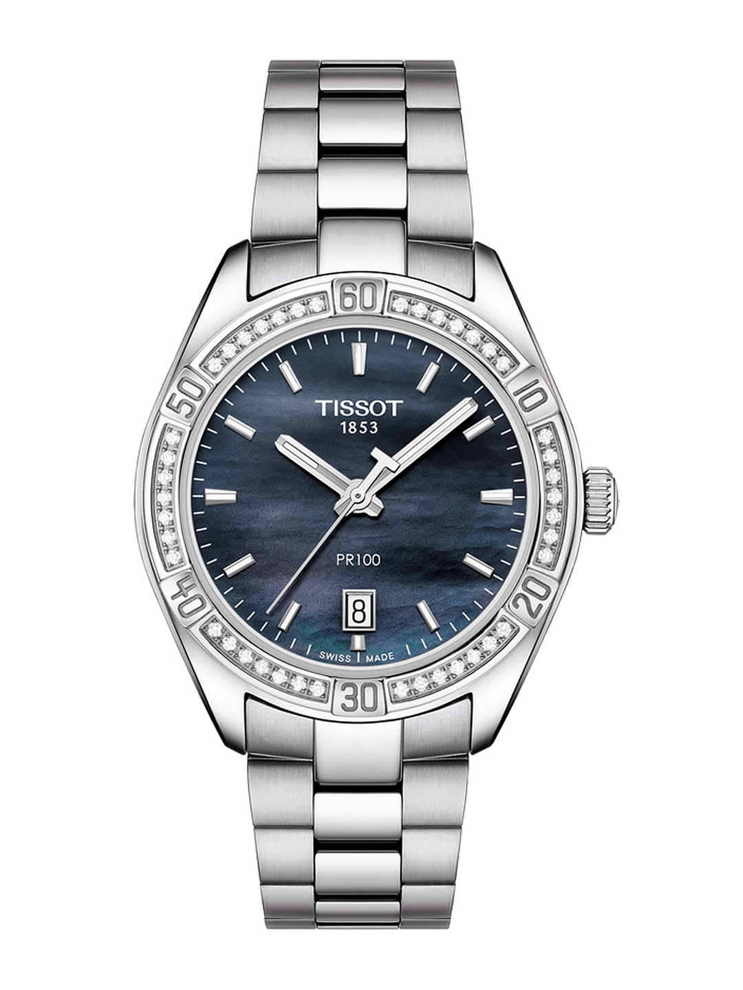 TISSOT Women Charcoal Grey PR 100 Lady Sport Chic Swiss Analogue Watch T1019106112100
TISSOT Women Charcoal Grey PR 100 Lady Sport Chic Swiss Analogue Watch T1019106112100
