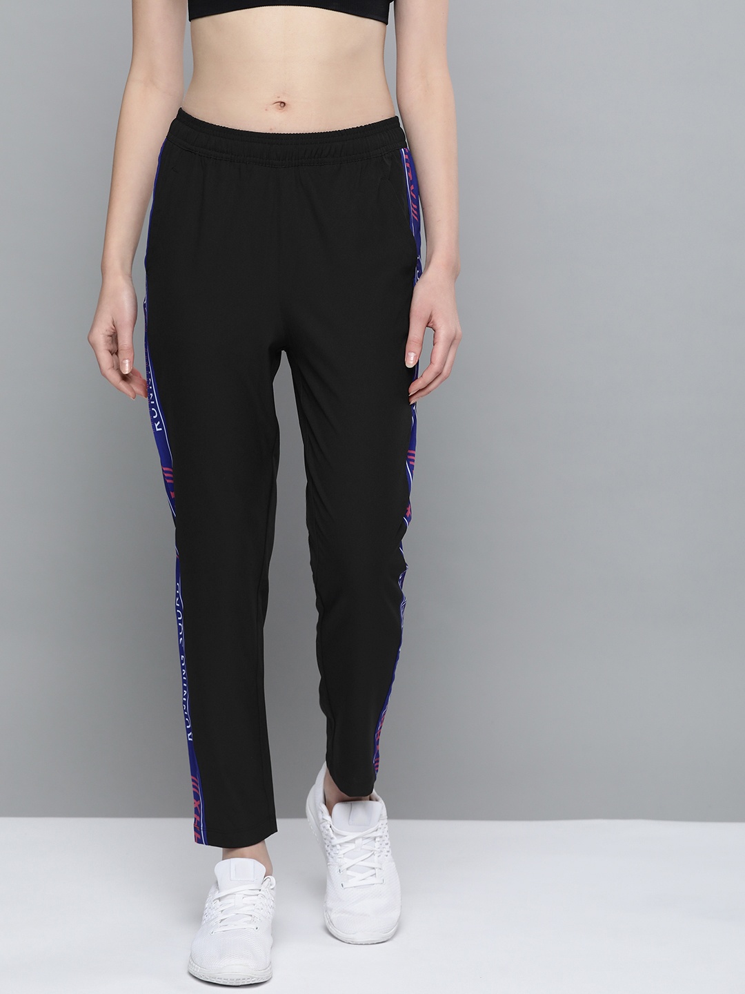 HRX by Hrithik Roshan Women Jet Black Slim Fit Antimicrobial Rapid-Dry Running Track Pants
HRX by Hrithik Roshan Women Jet Black Slim Fit Antimicrobial Rapid-Dry Running Track Pants