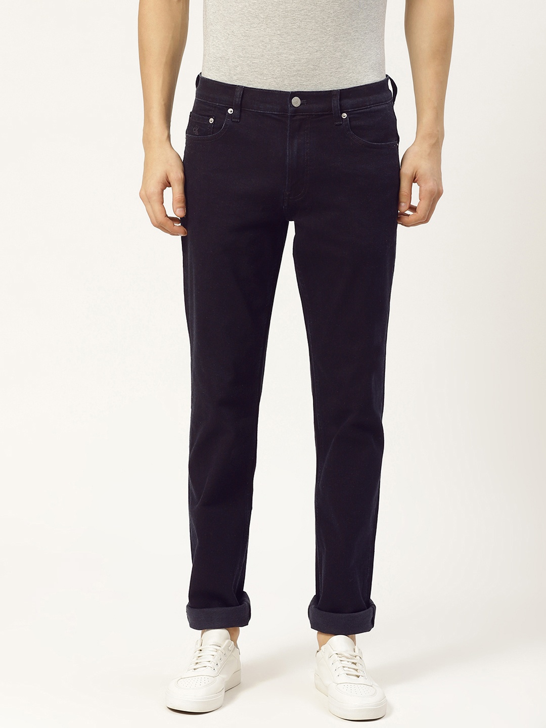 Calvin Klein Jeans Men Navy Blue Athletic Taper Fit Mid-Rise Clean Look Stretchable Jeans
Calvin Klein Jeans Men Navy Blue Athletic Taper Fit Mid-Rise Clean Look Stretchable Jeans